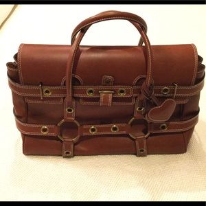 Authentic Luella for Mulberry brown leather bag
